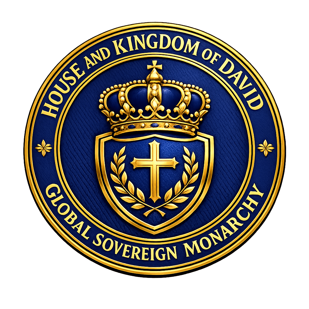 Official Seal of the House and Kingdom of David - Global Sovereign Monarchy